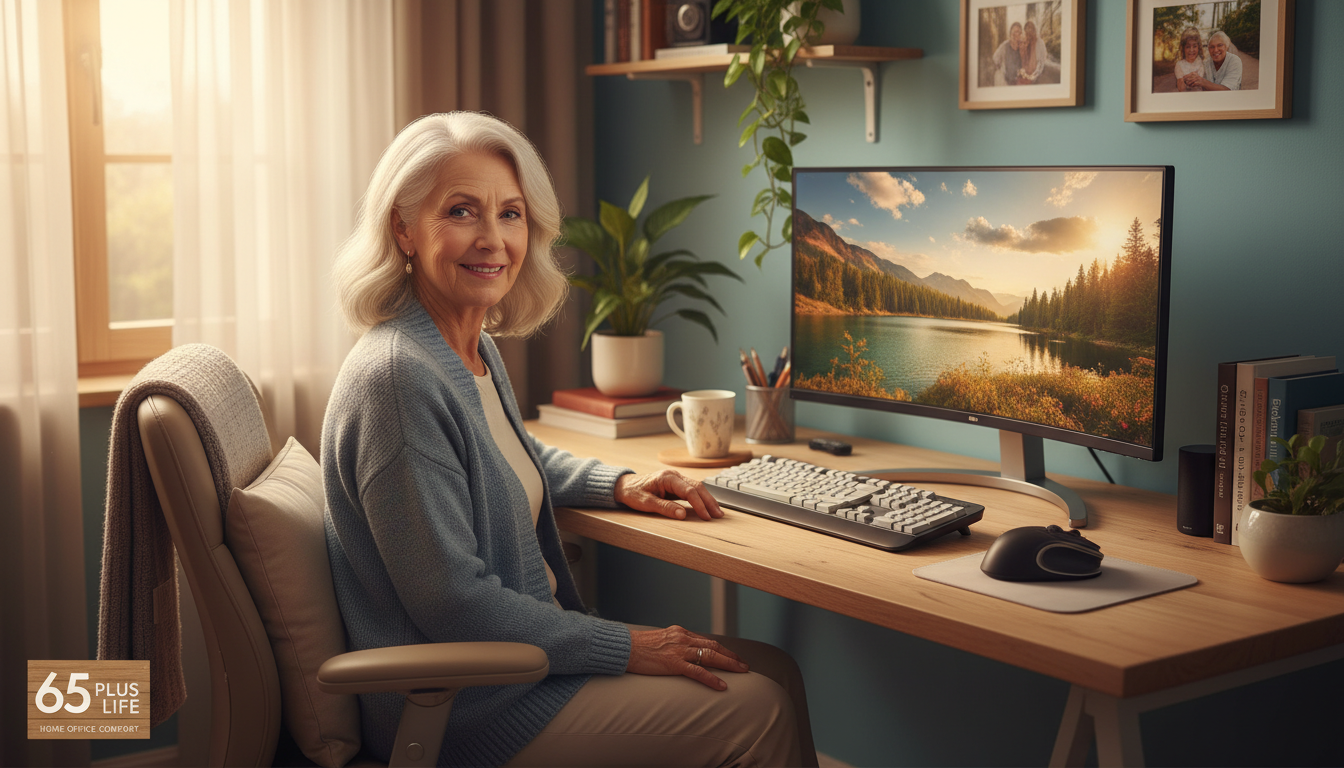 home office comfort for older adults