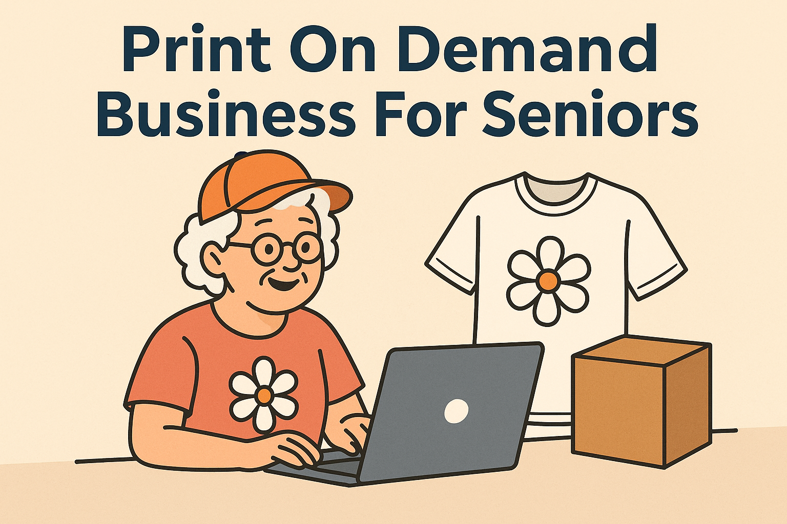 print on demand business for seniors
